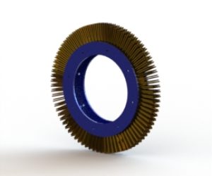 ESCOVA CIRCULAR LATÃO